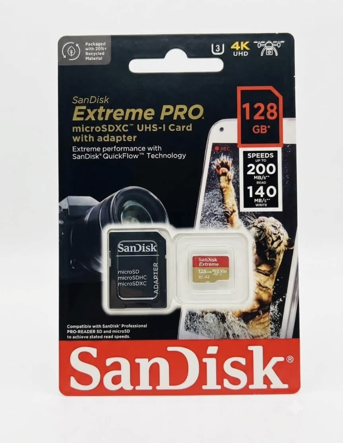 Carte mémoire SanDisk Extreme 128Go