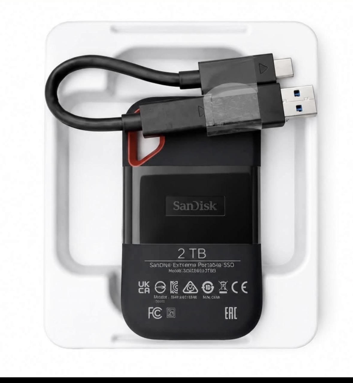 Extrême Sandisk SSD 2TB